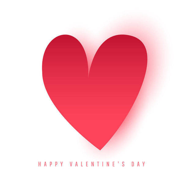 Liefde concept voor Valentijnsdag met lief en romantisch moment - Vector, afbeelding