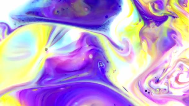 Abstract Colours Spreading Paint Swirling and Blast. This 1920x1080 (HD) footage is an amazing organic background for visual effects and motion graphics. This clip will look great in your next film, movie, or documentary. Amaze your viewers, and take - Footage, Video