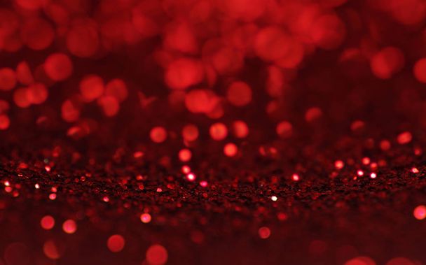 Defocused abstract red lights background . - Photo, Image
