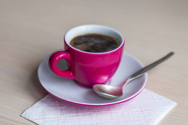Cup with black coffee - Fotografie, Obrázek