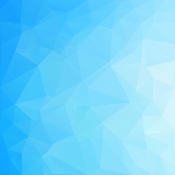 sfondo mosaico poligonale blu, modelli di design creativo - Vettoriali, immagini