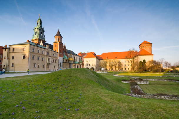 ポーランドのクラクフにあるWawel城 - 写真・画像