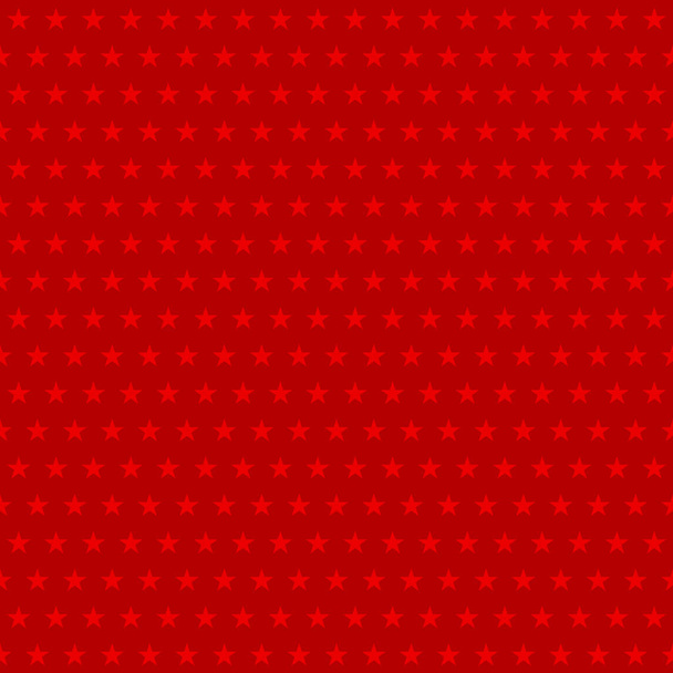 Padrão sem costura abstrato de pequenas estrelas em cores vermelhas
 - Vetor, Imagem