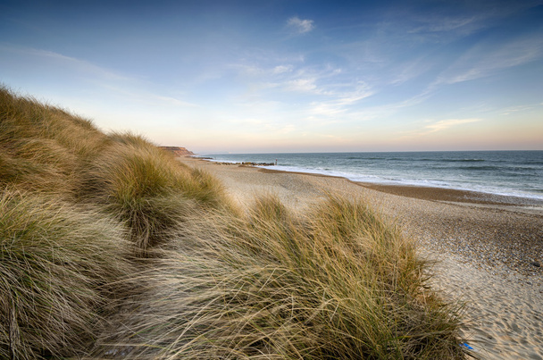 písečné duny v čele hengistbury - Fotografie, Obrázek