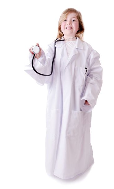 little girl doctor - Фото, изображение