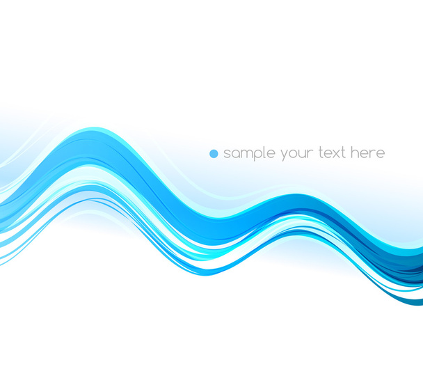 Abstract wave background - Vector, afbeelding