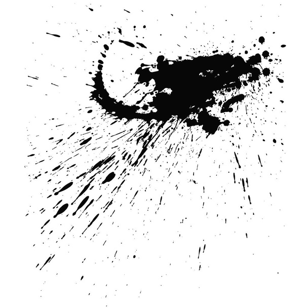 Vernice scheggia macchia isolata su sfondo bianco
 - Vettoriali, immagini