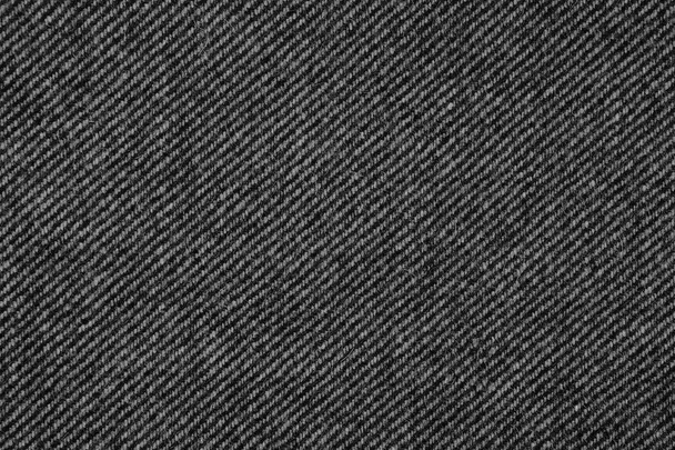 Szürke az twill tweed szövet, gyapjú szövet szerkezete  - Fotó, kép