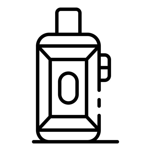 Vaping box icon, outline style - Vektor, Bild