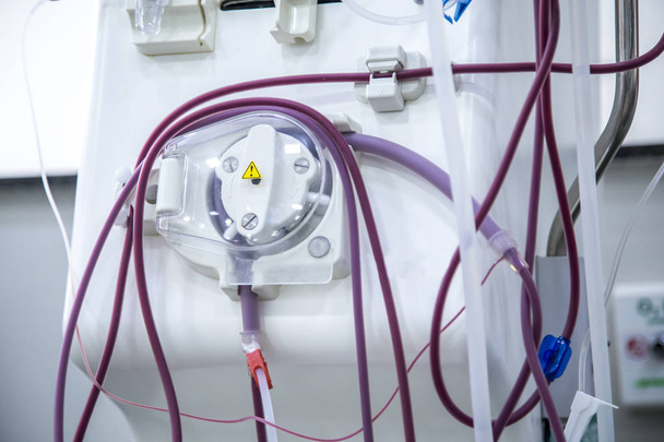 hémodialyse chez les personnes sur l'équipement - Photo, image