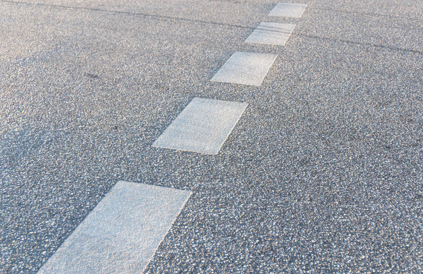 lane marking at the street - Photo, Image