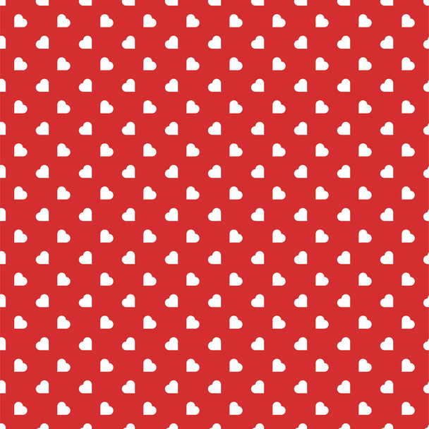 Red Hearts Saumaton Rakkaus Taustaa Pattern Ystävänpäivä tai äidin nainen päivä banneri romanttinen kortit kääre paperi koristelu. Syntymäpäivä, häät ja avioliitto mallit
. - Vektori, kuva