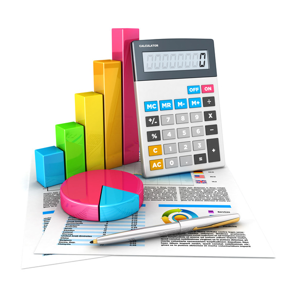 3d accounting concept - Photo, Image