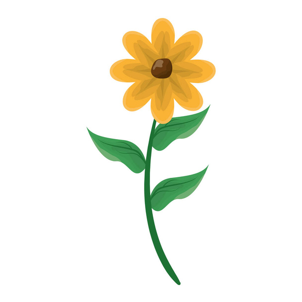 flower stem decoration - Vector, afbeelding