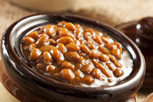 Homemade Barbecue Baked Beans - Foto, afbeelding