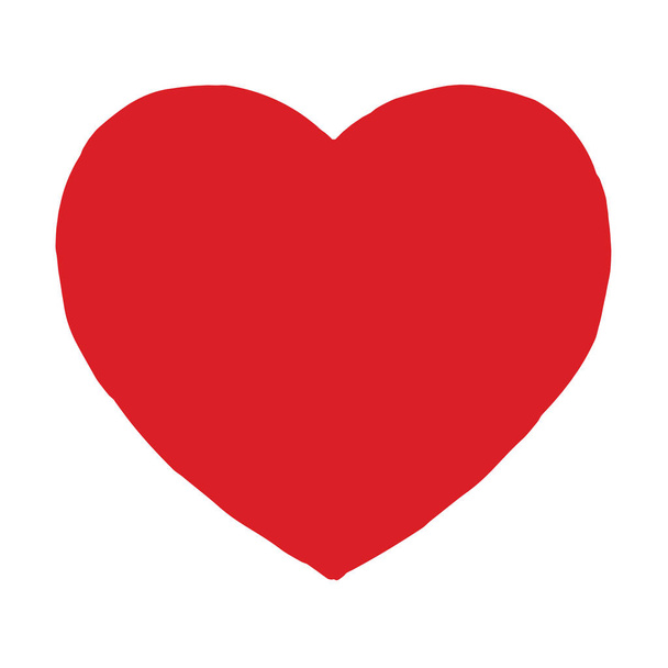 Vészjelző szív alakú - Vektor, kép