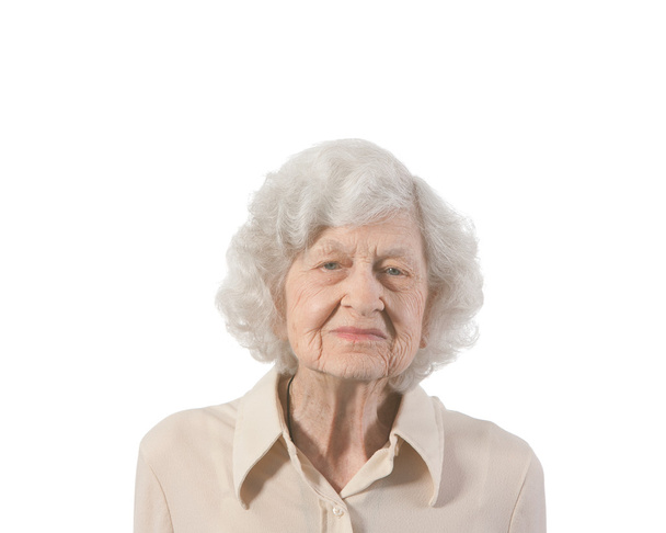 Portrait elderly lady - Foto, Bild