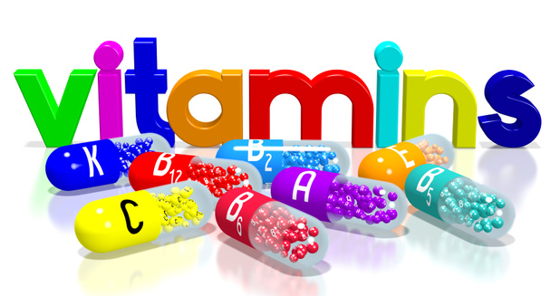 Vitaminler kavramı - renkli hapları - Fotoğraf, Görsel