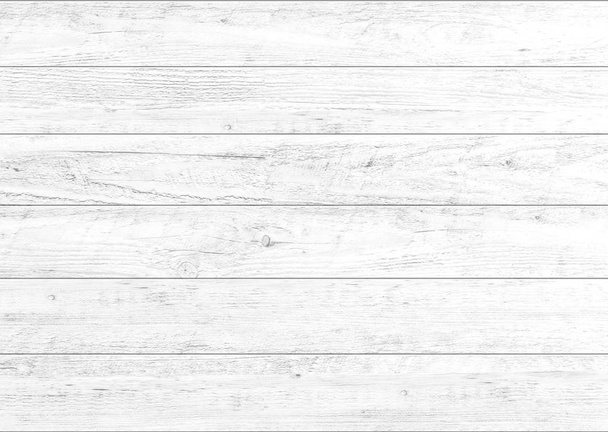 Fondo de pared de madera natural blanca. Patrón de madera y textura para fondo
. - Foto, Imagen