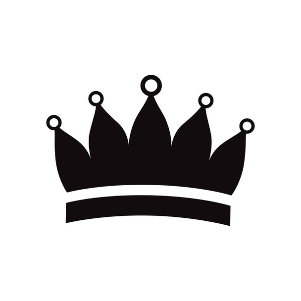 красивая корона изолированный значок
 - Вектор,изображение