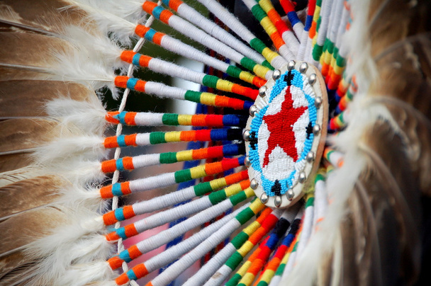 Кольоровий дизайн американських індіанців - Фото, зображення