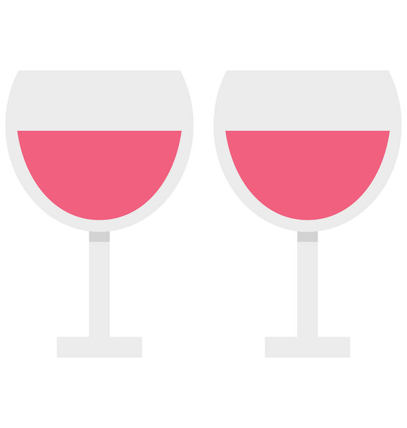 Alcohol Isolated Vector Icon that can be easily modified or edit - Vector, Image