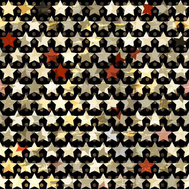 gold star seamless - Vektor, obrázek