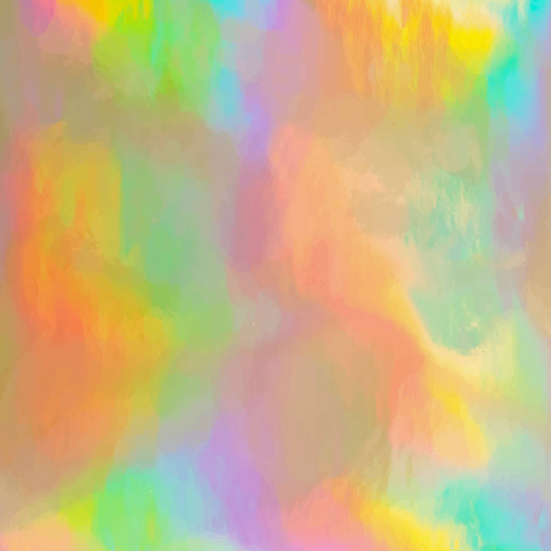 holographische Vektor-Textur, silberner Regenbogen-Hintergrund.  - Vektor, Bild