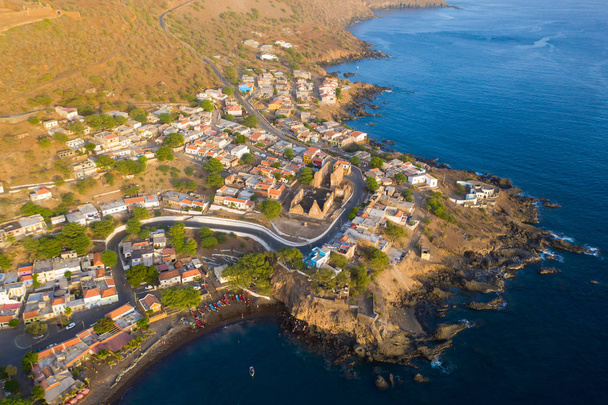 Vista aérea de la ciudad de Cidade Velha en Santiago Cabo Verde Cabo Verde
 - Foto, imagen