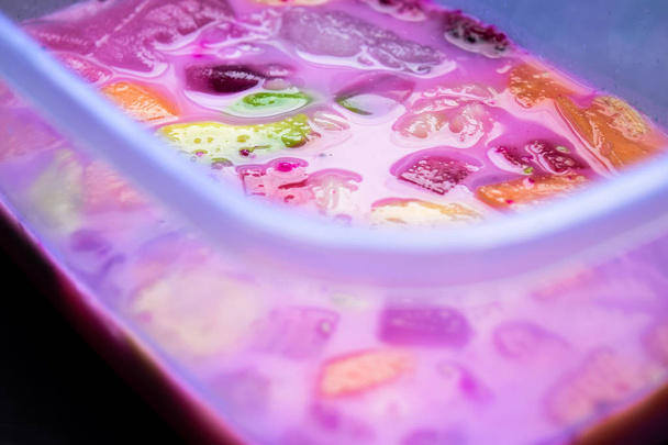 Close-up Fresh fruit soup maker - Photo, Image