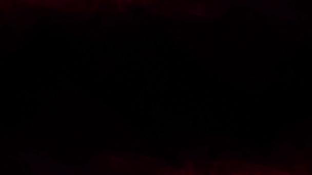 abstrato fumaça vermelha acenando nos bordos no fundo escuro
 - Filmagem, Vídeo