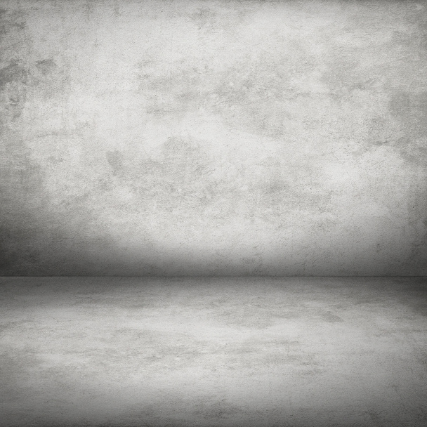white concrete wall and floor - Foto, Imagem