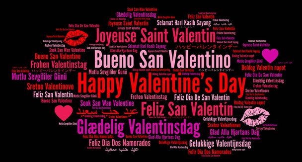 Buon San Valentino in lingue diverse
 - Foto, immagini
