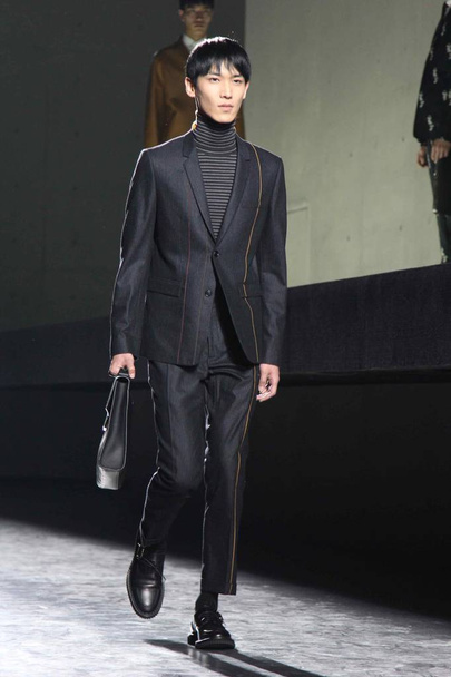 Dior Homme Winter 2014 Collection fashion show in Shanghai, China, 18 April 2014. - Zdjęcie, obraz