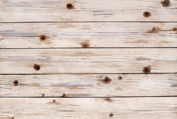 Ξύλινες σανίδες σε μια λευκή οριζόντια χρώμα τουρσί φινίρισμα - Φωτογραφία, εικόνα