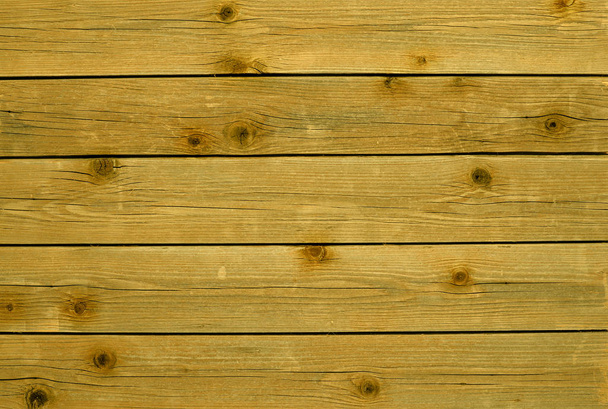 of wood panels in horizontal yellow - Photo, Image
