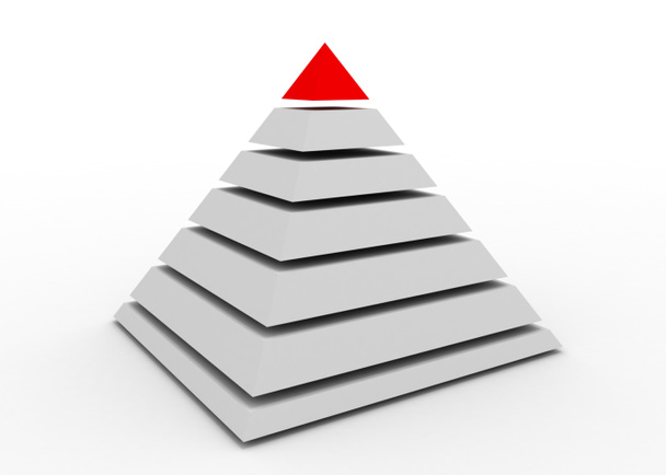 pirámide abstracta
 - Foto, Imagen