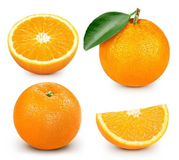 Orange slice isolated - Foto, Imagem