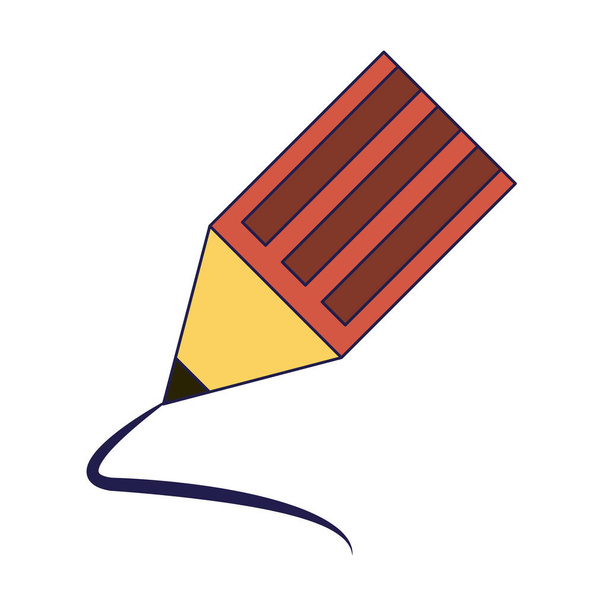 Bleistift-Zeichensymbol - Vektor, Bild
