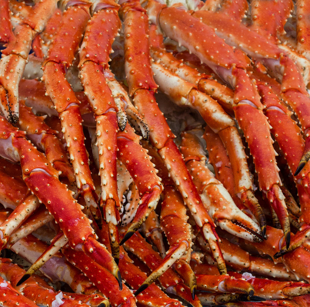 Carne de cangrejos reales
 - Foto, Imagen
