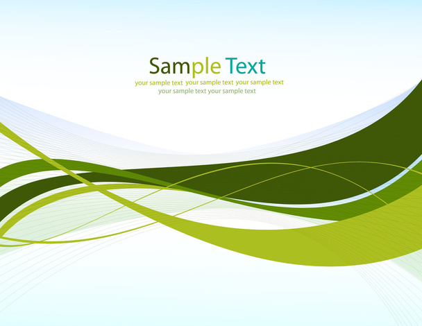 Green lines.Abstract vector background - Διάνυσμα, εικόνα
