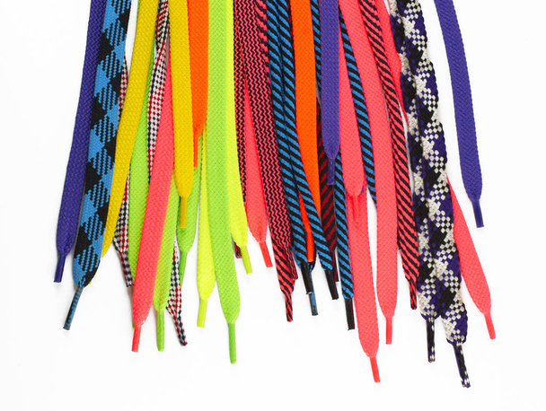 Cordones multicolor accesorio brillante
 - Foto, Imagen