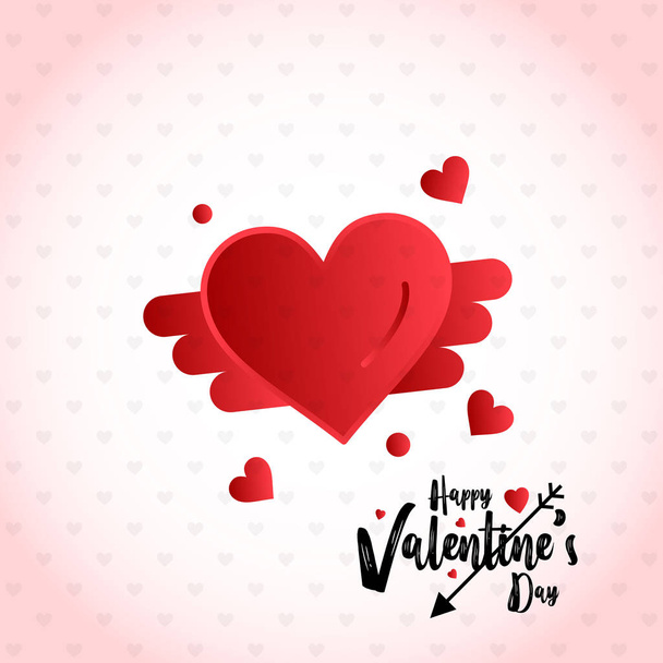 Happy Valentines Day Vector - Wektor, obraz