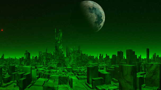 stad van aliens en ufo - Video