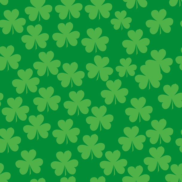 Saint Patrick s day seamless background - Vector, Image