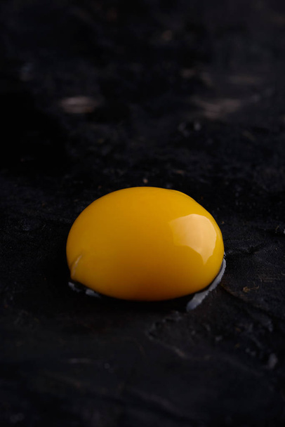 Fresh chicken eggs in burlap. Hen. egg. Easter. - Фото, зображення