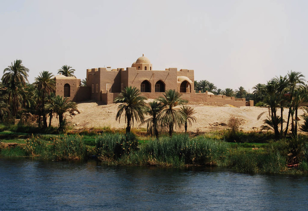 Rejsy na Nilu, wsi, południowy Egipt  - Zdjęcie, obraz