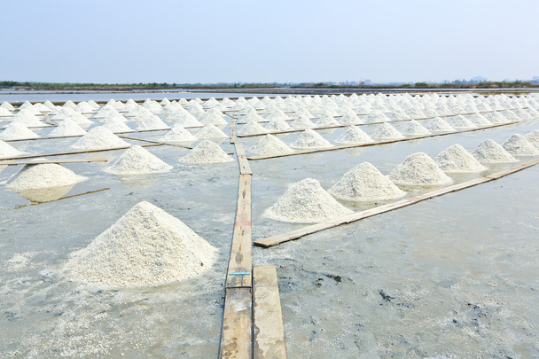 Salt piles. - Photo, Image