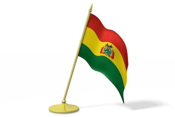 3D flaga Boliwii - Zdjęcie, obraz