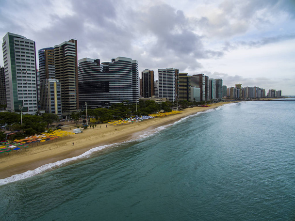 Cities of beaches in the world. City of Fortaleza, state of Ceara Brazil South America. Travel theme. Places to visit and remember.  - Photo, Image